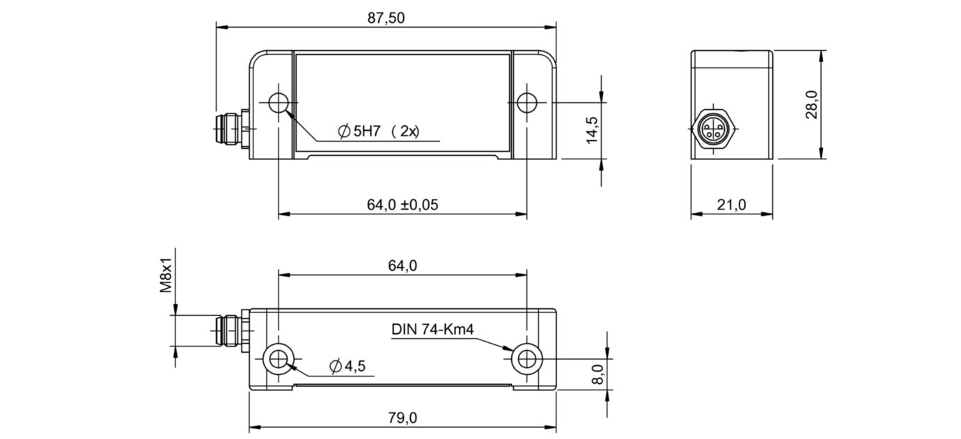 Инклинометр Balluff BSI R11A0-XXR-CXP360-S75G