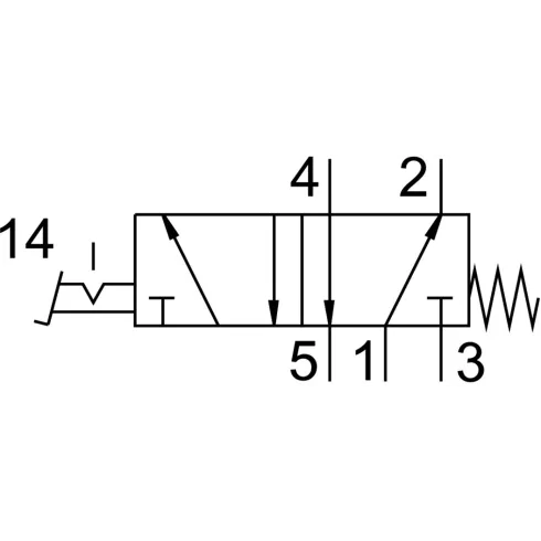 Пневмопедаль Festo FP-5-1/4-B