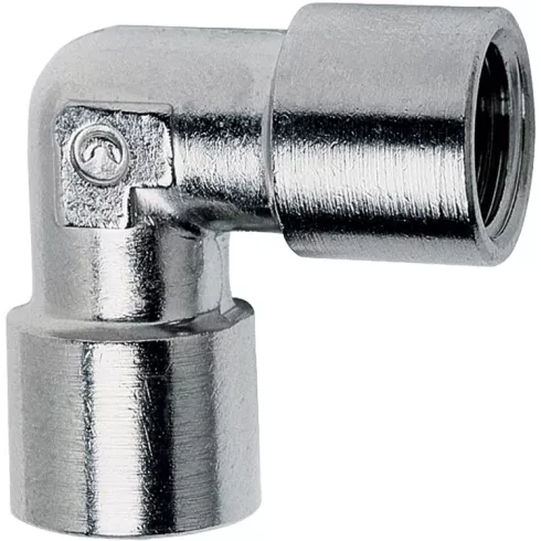 Штуцер угловой с внутренней резьбой Camozzi 2013-1/8-OX1