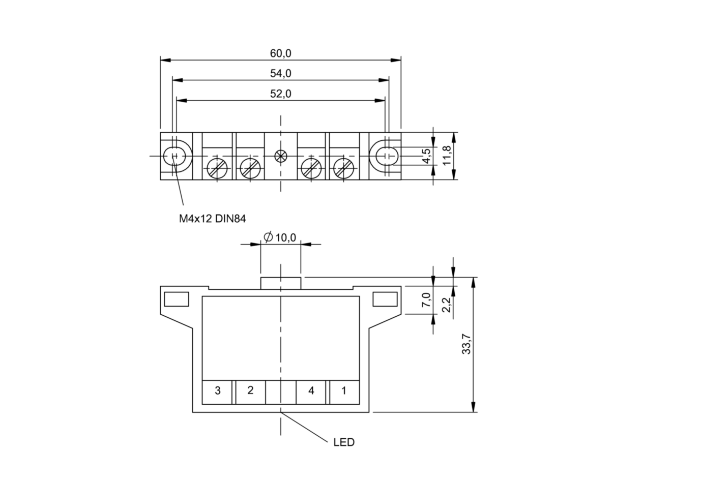 Элемент переключения Balluff BES 516-110-D-RK