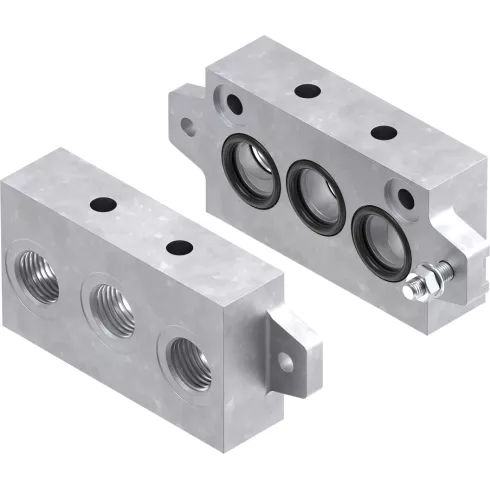 Набор торцевых плит Festo NEV-3DA/DB-ISO