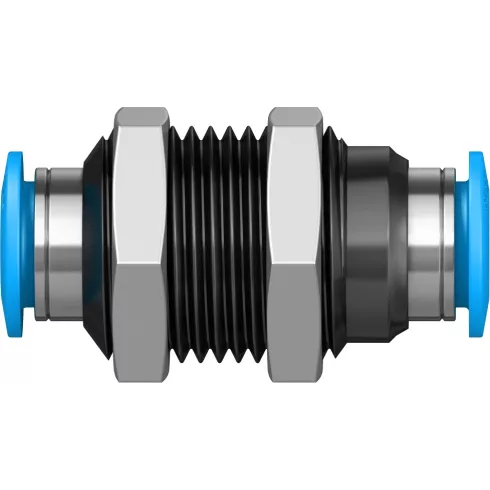 Муфта цанговая для панельного монтажа прямая Festo QSS-8