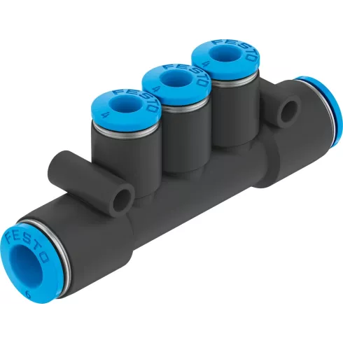 Коллектор цанговый Festo QST3-6-4