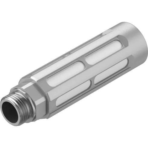 Глушитель алюминиевый резьбовой Festo U-3/8-B-NPT