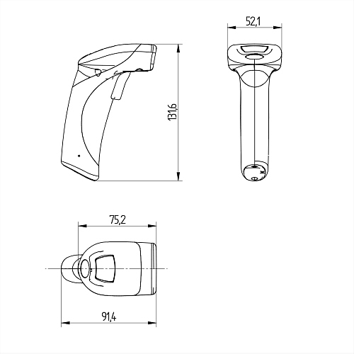 Ручной сканер 2D штрих-кодов Wenglor CSMH004