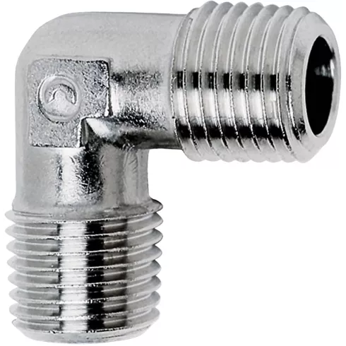 Штуцер угловой с наружной резьбой Camozzi X2010-1/2-SS316
