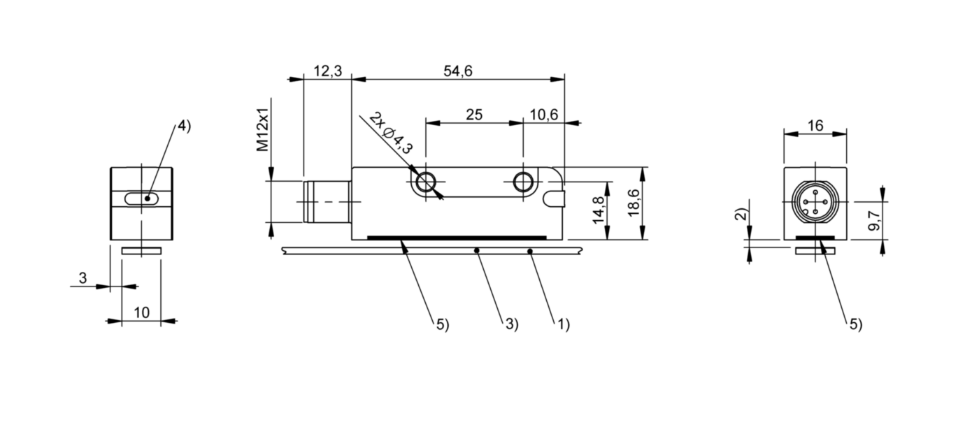 Магнитный энкодер Balluff BML SL1-ALZ1-UMZZ-ZU1L-S4