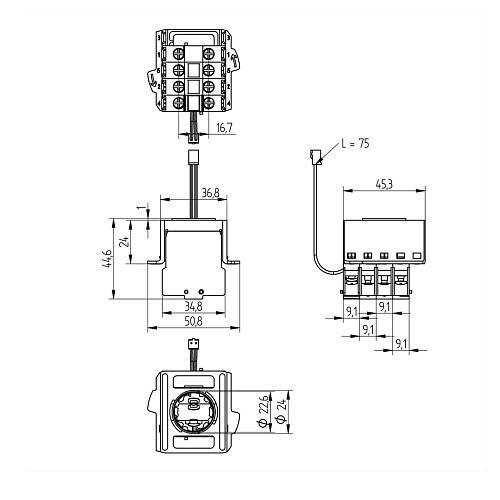 Блок контактов Wenglor SC21J01S