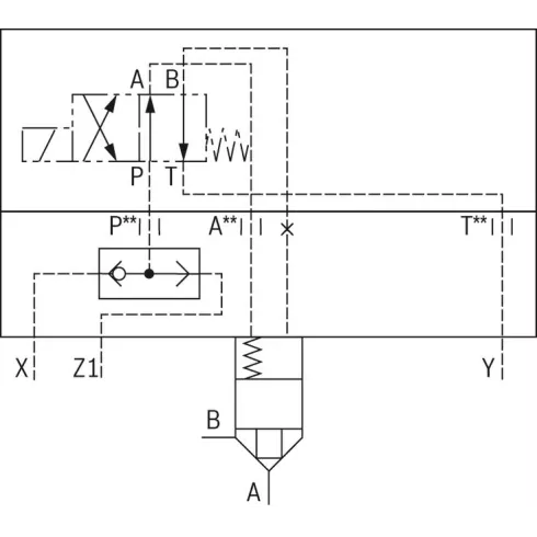 Управляющая крышка Bosch Rexroth LFA16GWA-7X/