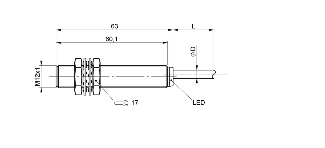 Индуктивный датчик расстояния Balluff BAW M12MN-ICC35C-BP02