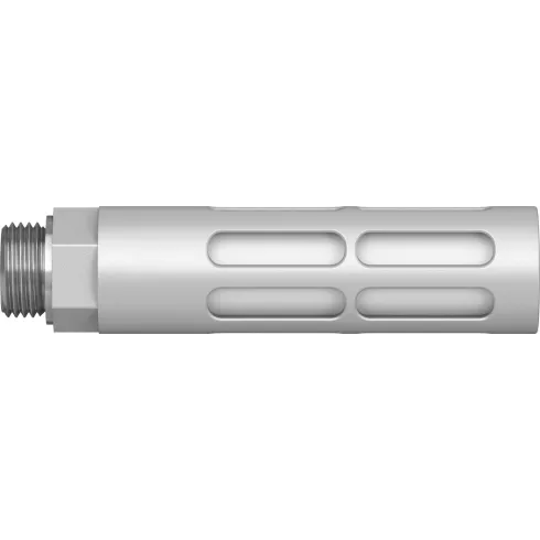 Глушитель алюминиевый резьбовой Festo U-1/2-B-NPT