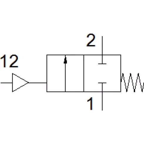 Клапан седельный Camozzi CKA-12B-N1