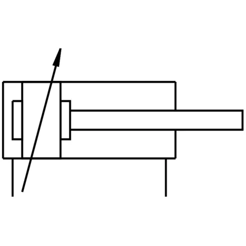 Стандартный пневмоцилиндр Festo DNC-100-25-PPV