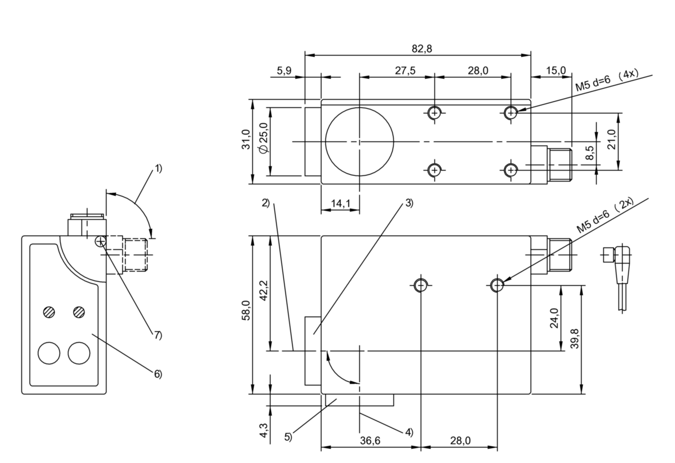 Датчик контрастной метки Balluff BKT M-15C-U-S4