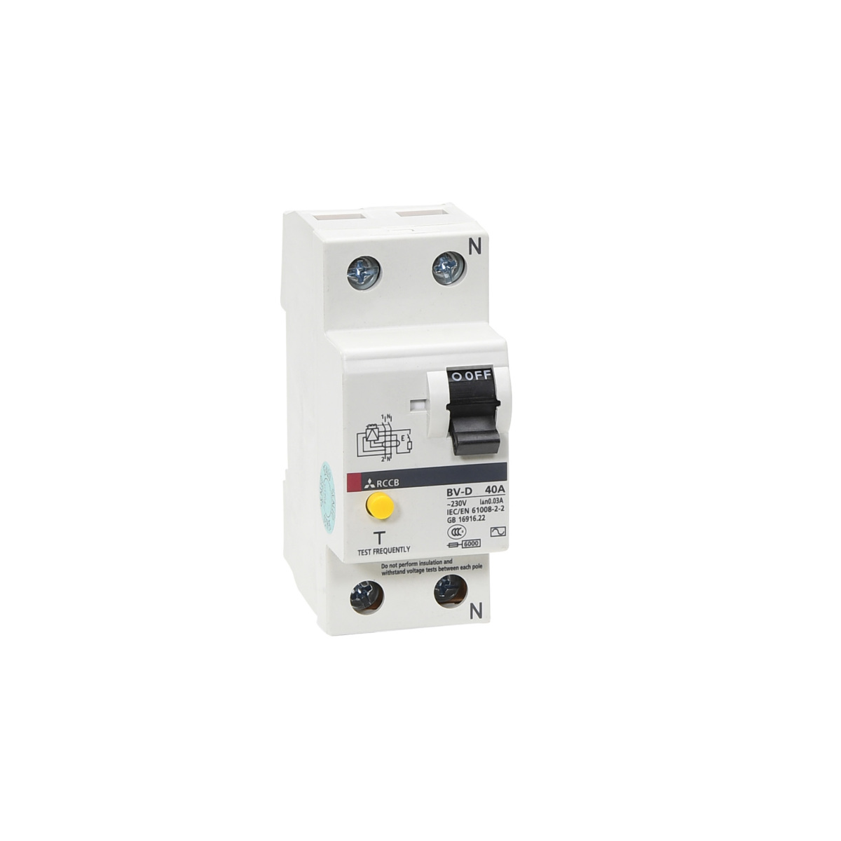 BV-D 2P 25A 30MA N