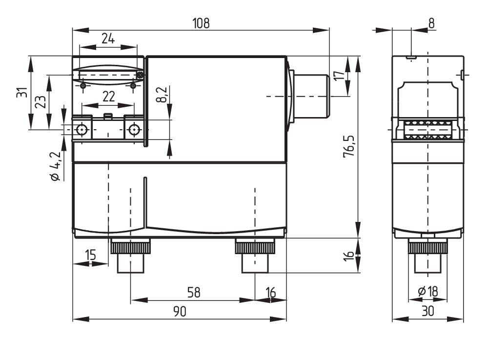 Дверной выключатель безопасности Schmersal AZM170ST-11/11ZRK-2197 24VAC/DC
