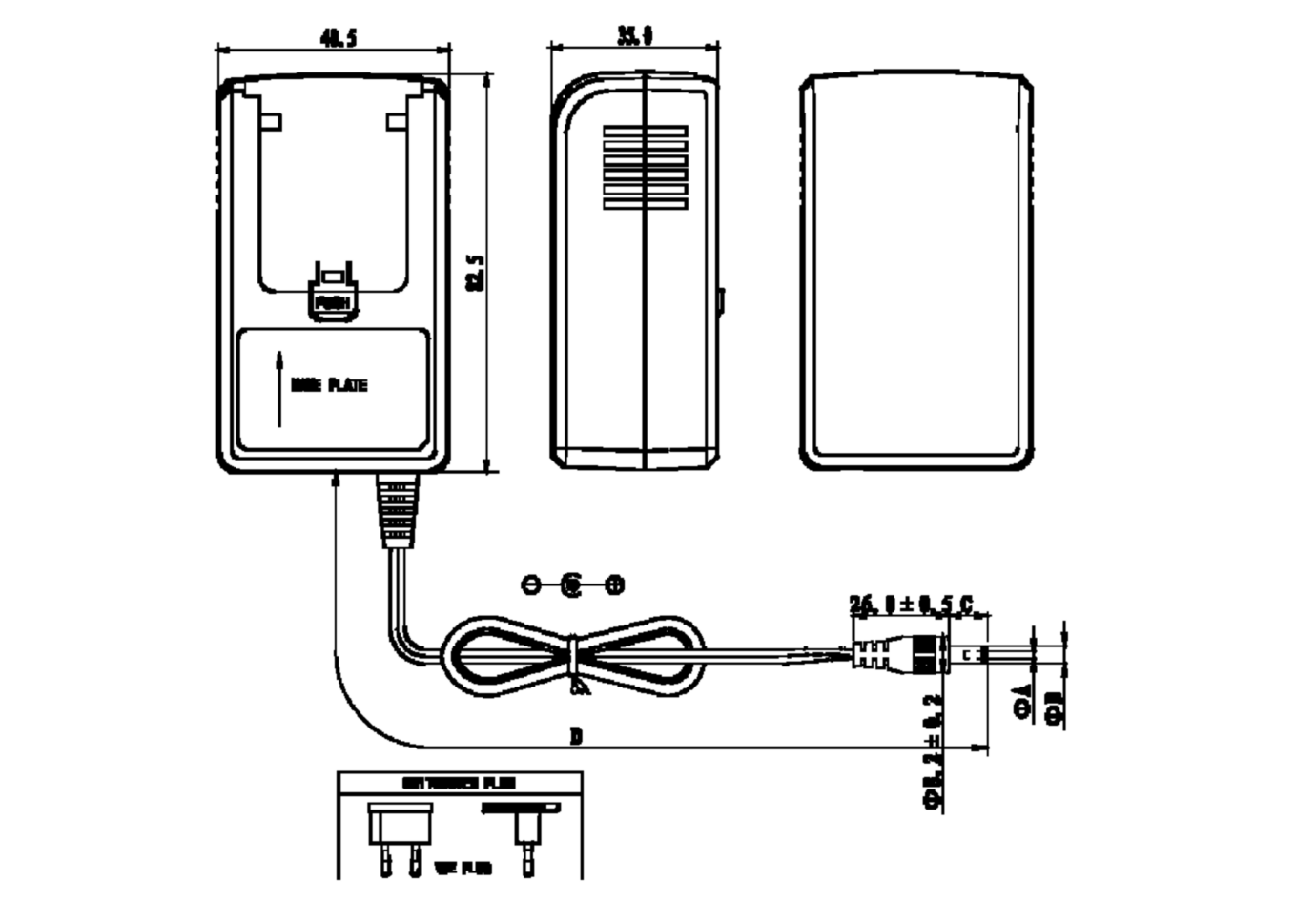 Зарядное устройство для RFID портативных приборов чтения-записи Balluff BAE PS-XA-1W-05-030-707-CX-04