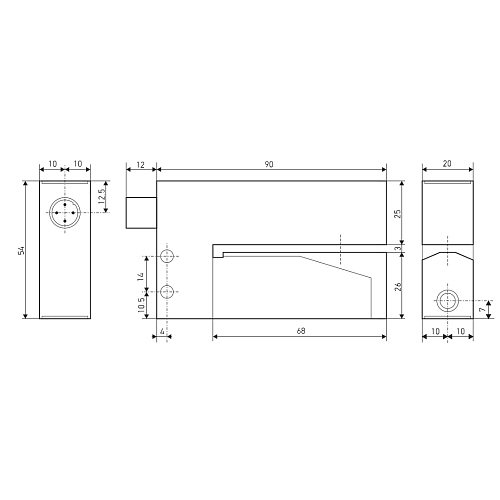 Щелевой датчик для этикеток Wenglor U1HJ001