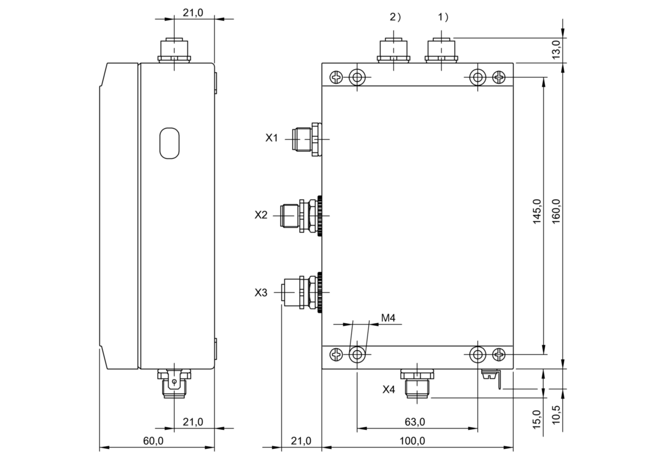 Блок обработки RFID Balluff BIS L-6022-019-050-03-ST14