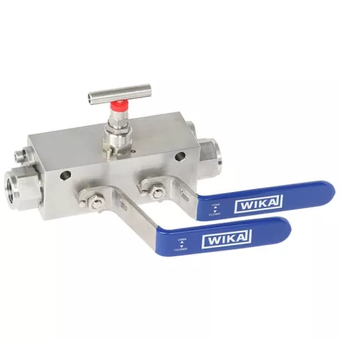 Сдвоенный запорно-спускной клапан WIKA MERA IBM3