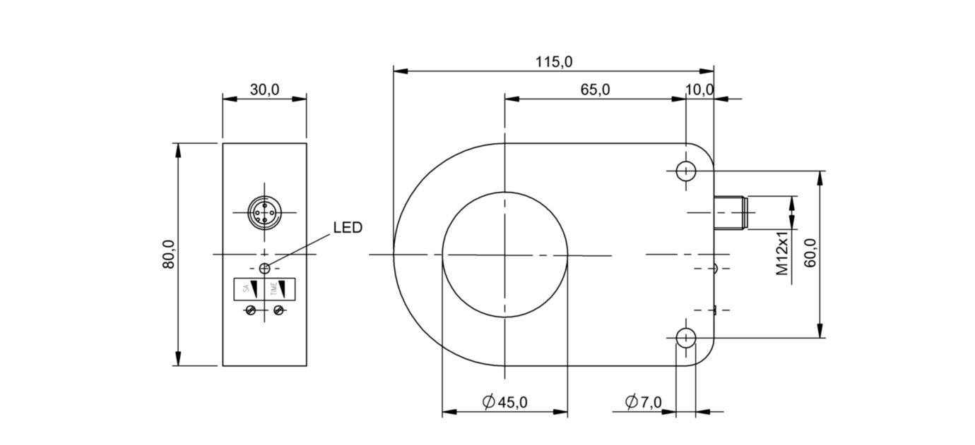 Кольцевой датчик Balluff BES IKV-045.23-G-Z-S4