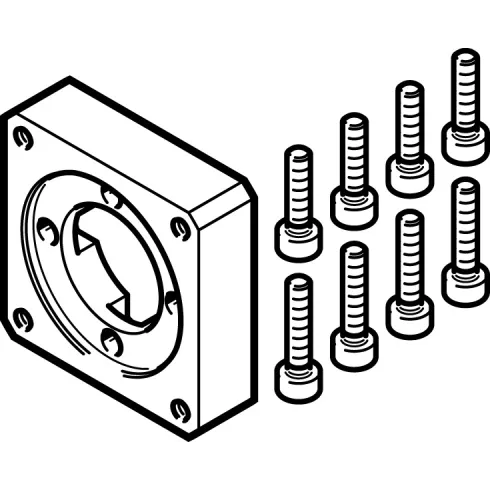 Фланец электродвигателя Festo EAMF-A-28D-28A