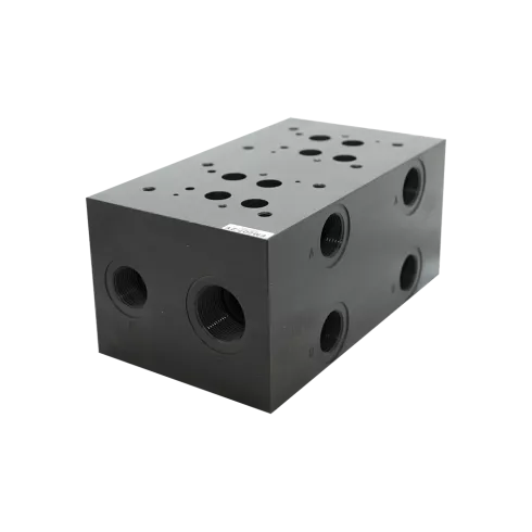 Плита для распределителей и клапанов, трехместная DUPLOMATIC MS S.p.a. EM208/3Y, CETOP 08, порты с боковой стороны