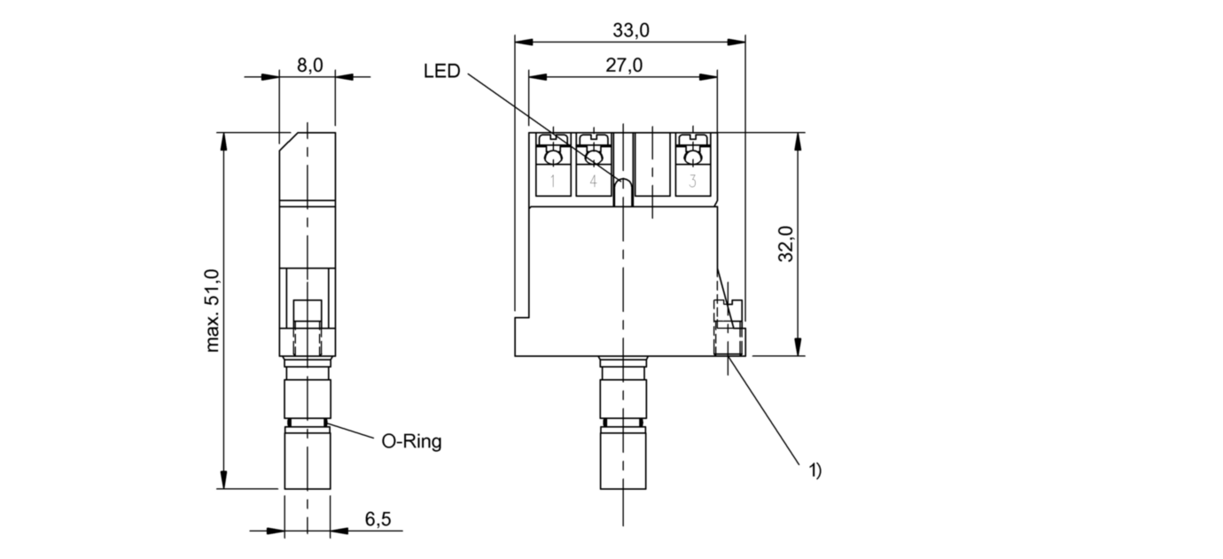 Элемент переключения Balluff BES 517-311-Y-RK