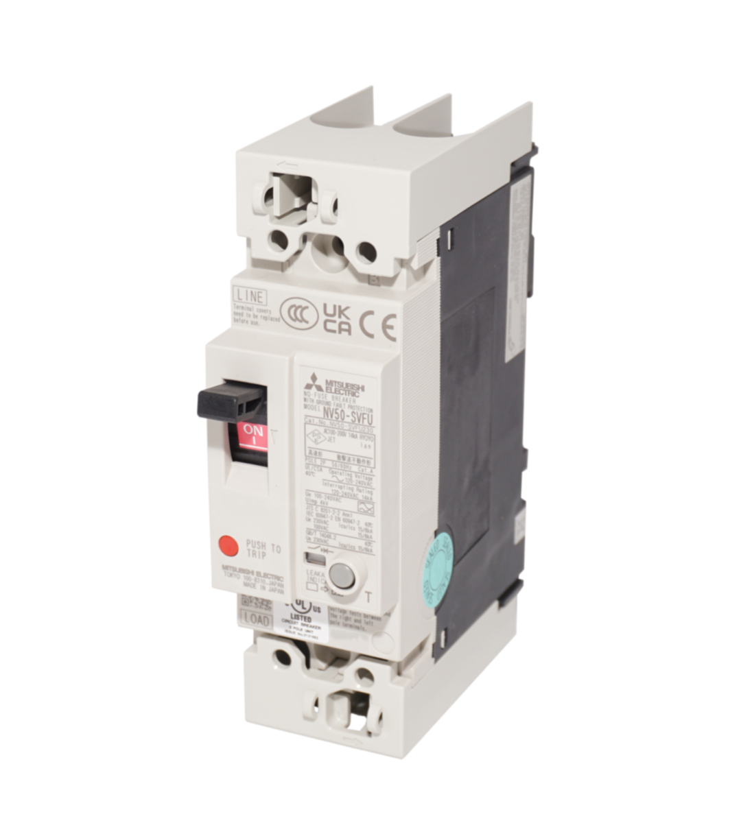 NV50-SVFU 2P 10A 120-240V 30MA