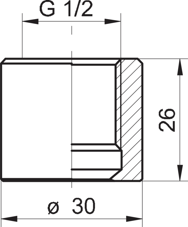 Приварной адаптер Baumer ZPW1-711