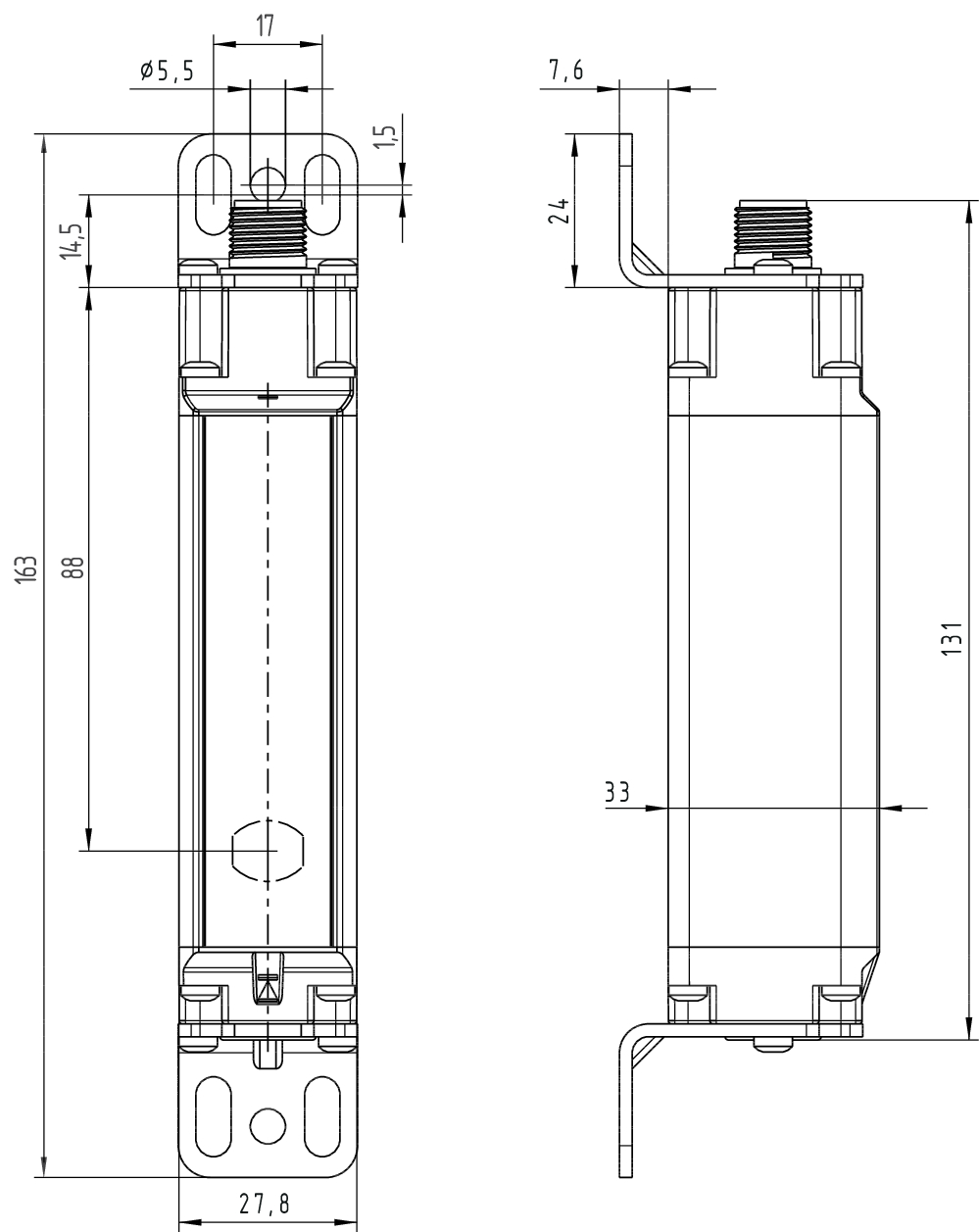 Cветовой барьер безопасности Schmersal SLB440-ER-4-ST-H