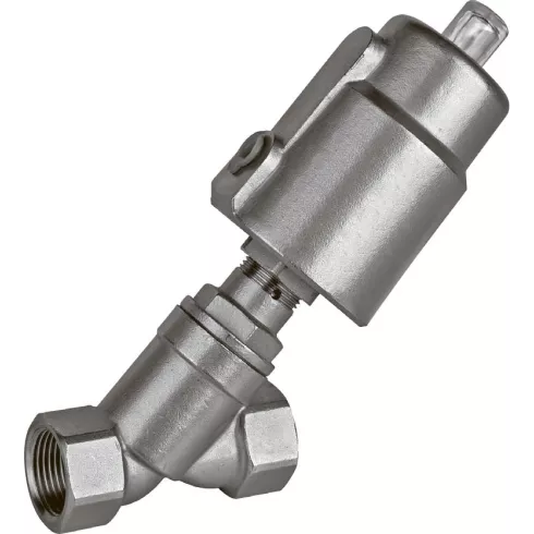 Угловой пневматический клапан Camozzi JF100-90 AL-3-65-Y-F