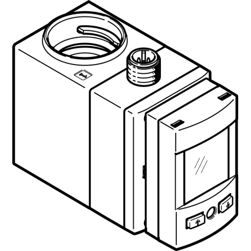 Датчик расхода Festo SFAW-32T-X-E-PNLK-PNVBA-M12