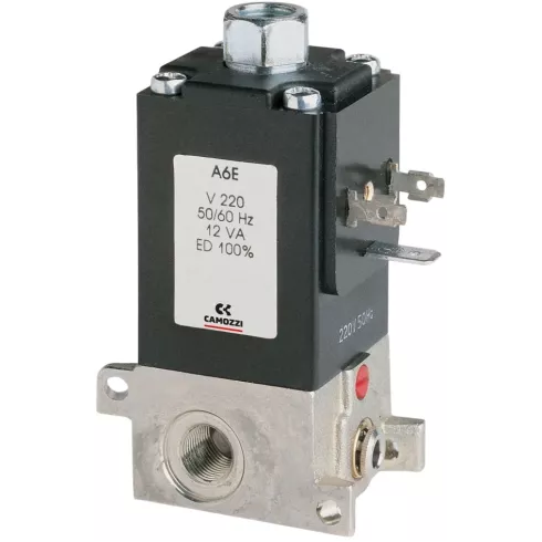 Распределитель с электромагнитным управлением Camozzi 63CM-101-A6D