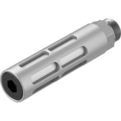 Глушитель алюминиевый резьбовой Festo U-1/2-B-NPT