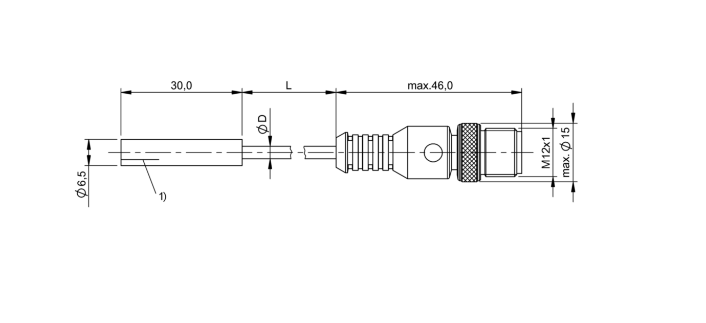 Магнитный датчик Balluff BMF 07M-NS-D-2-SA2-S4-00,3