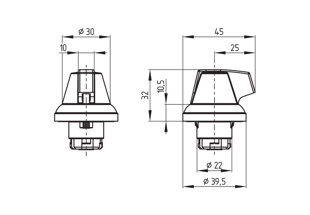 Селекторный переключатель Schmersal RWS32
