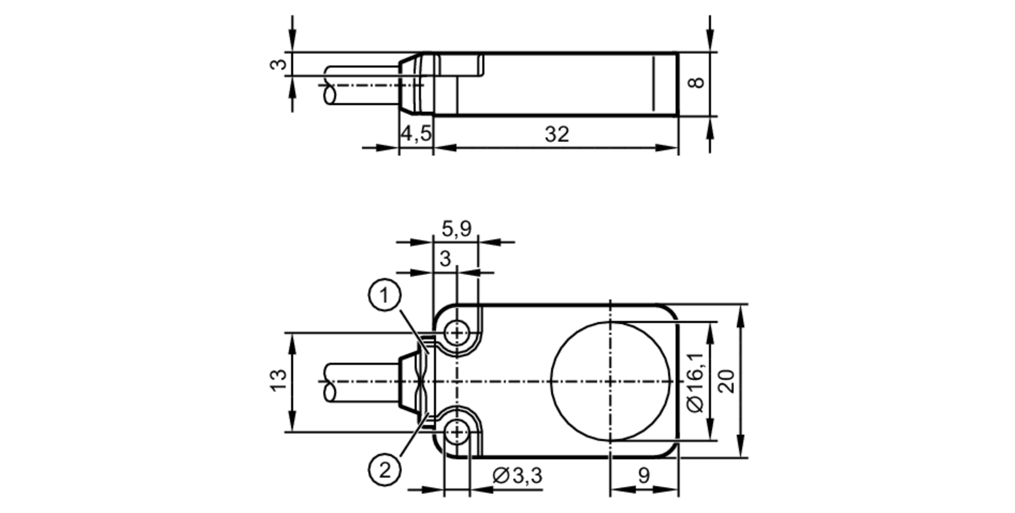 Магнитный датчик IFM Electronic MQ2000