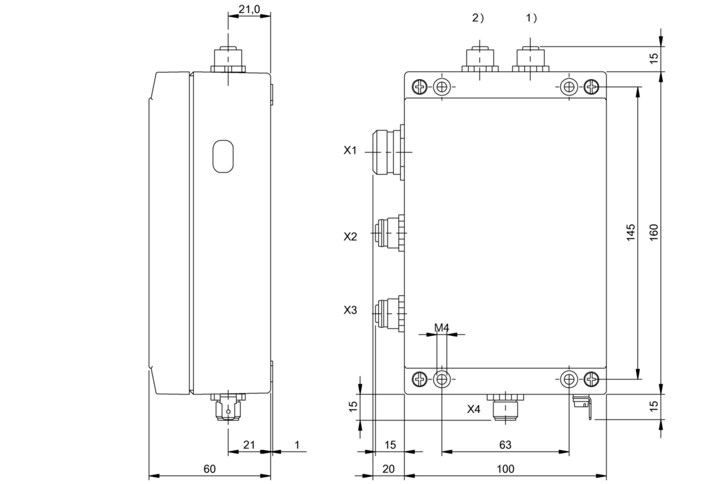 Блок обработки RFID Balluff BIS M-6028-048-050-06-ST28