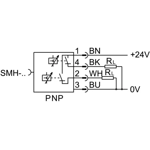 Преобразователь сигнала Festo SVE4-HS-R-HM8-2P-M8