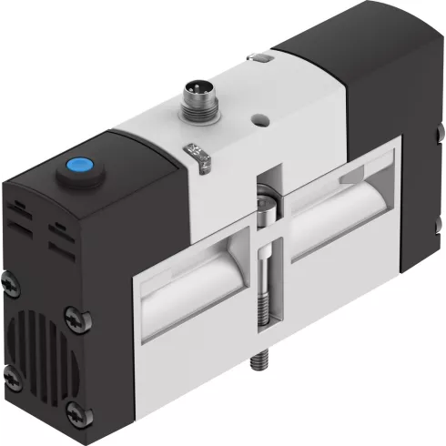 Распределитель с электромагнитным управлением Festo VSVA-B-M52-AZH-A1-1R2L