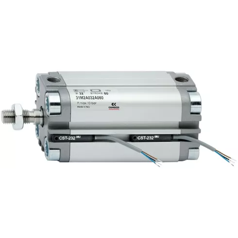 Компактный пневмоцилиндр Camozzi 31M2A063A010