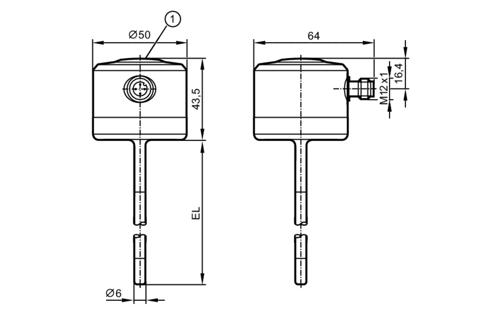 Датчик температуры IFM Electronic TCC291