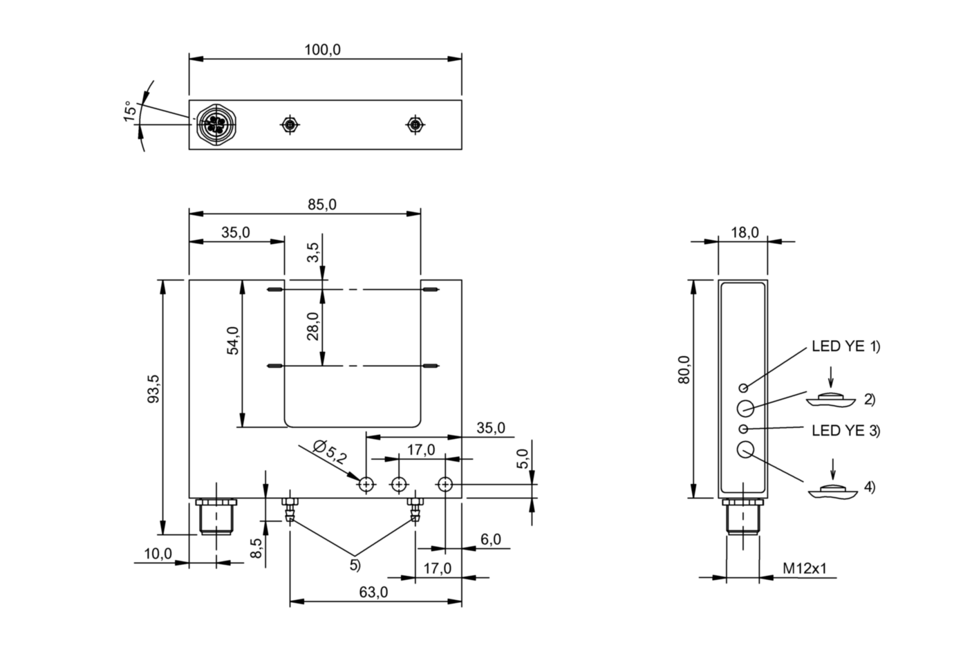 Щелевой датчик Balluff BGL 50C-004-S4