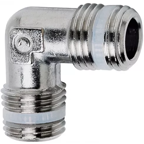 Штуцер угловой с наружной резьбой Camozzi S2010-3/8