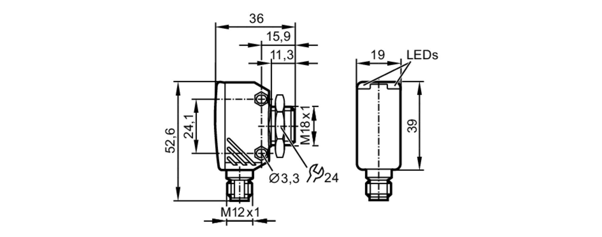 Оптический датчик IFM Electronic OGP280