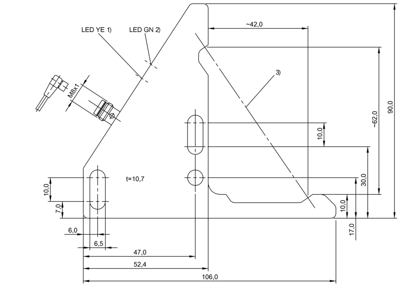 Щелевой датчик Balluff BWL 4260A-001-S49