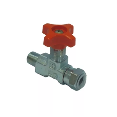 Кран прямой для присоединения манометра DUPLOMATIC MS S.p.a. RSM2-90/20_1303990, 400 бар, 61,5 мм