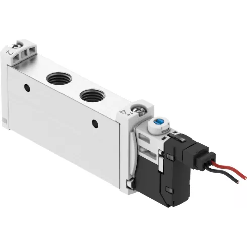 Распределитель с электромагнитным управлением Festo VUVG-L14-M52-MT-G18-1H2L-W1