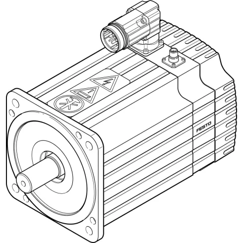 Серводвигатель Festo EMMS-AS-190-M-HS-AM